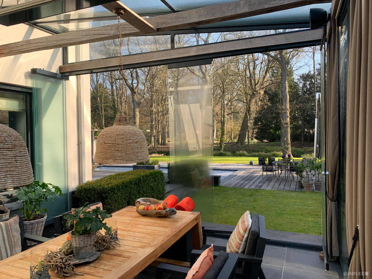 Abb. Impression Anlagensysteme Schiebe-Dreh-System Wintergarten